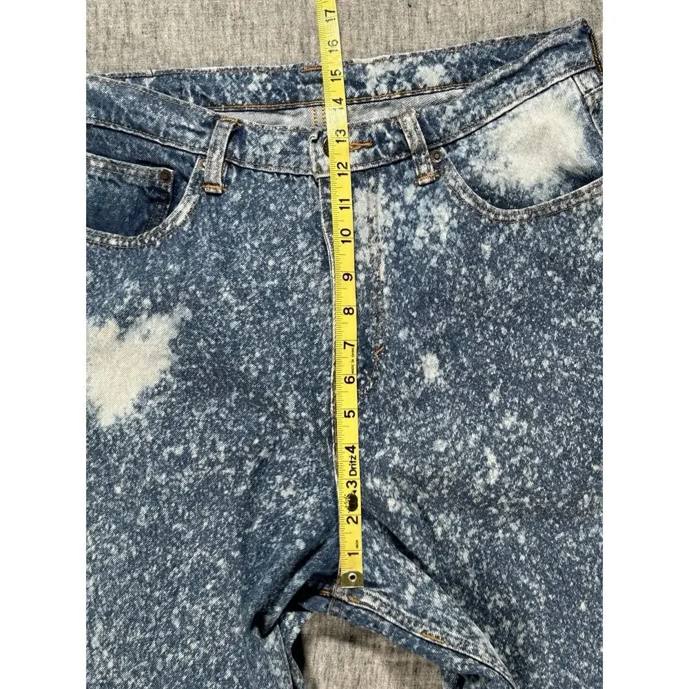 Levis Super Baggy Jeans Men 32x34 Acid Wash Drawstring Skateboarding Y2K